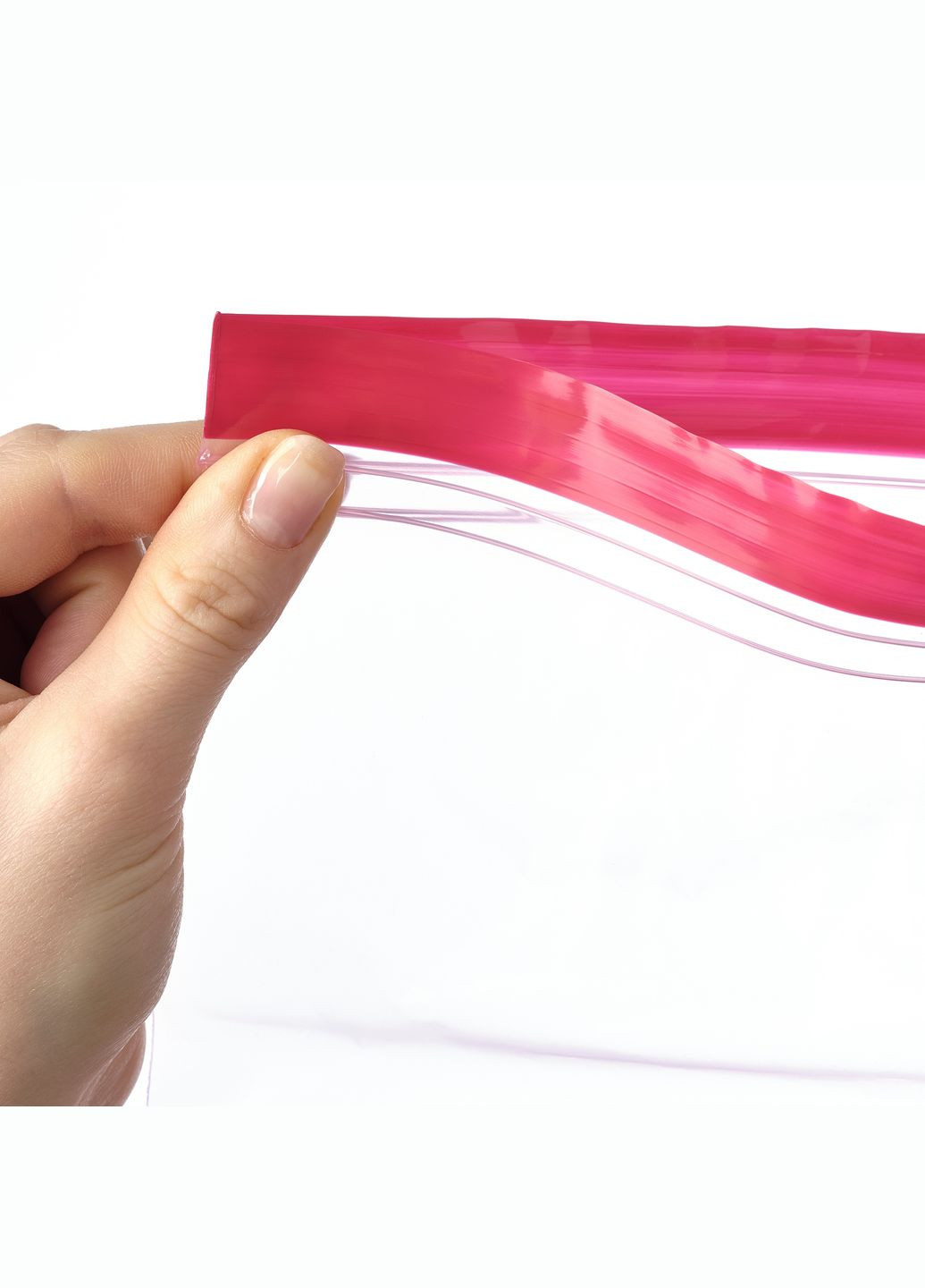 Герметичные пакеты для заморозки 50 шт прозрачные с розовым IKEA (276195151)