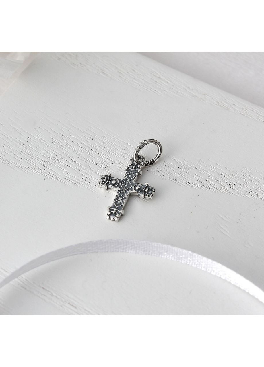 Срібна підвіска Згарда Вишиванка 925 Skifska Etnika (364202782)