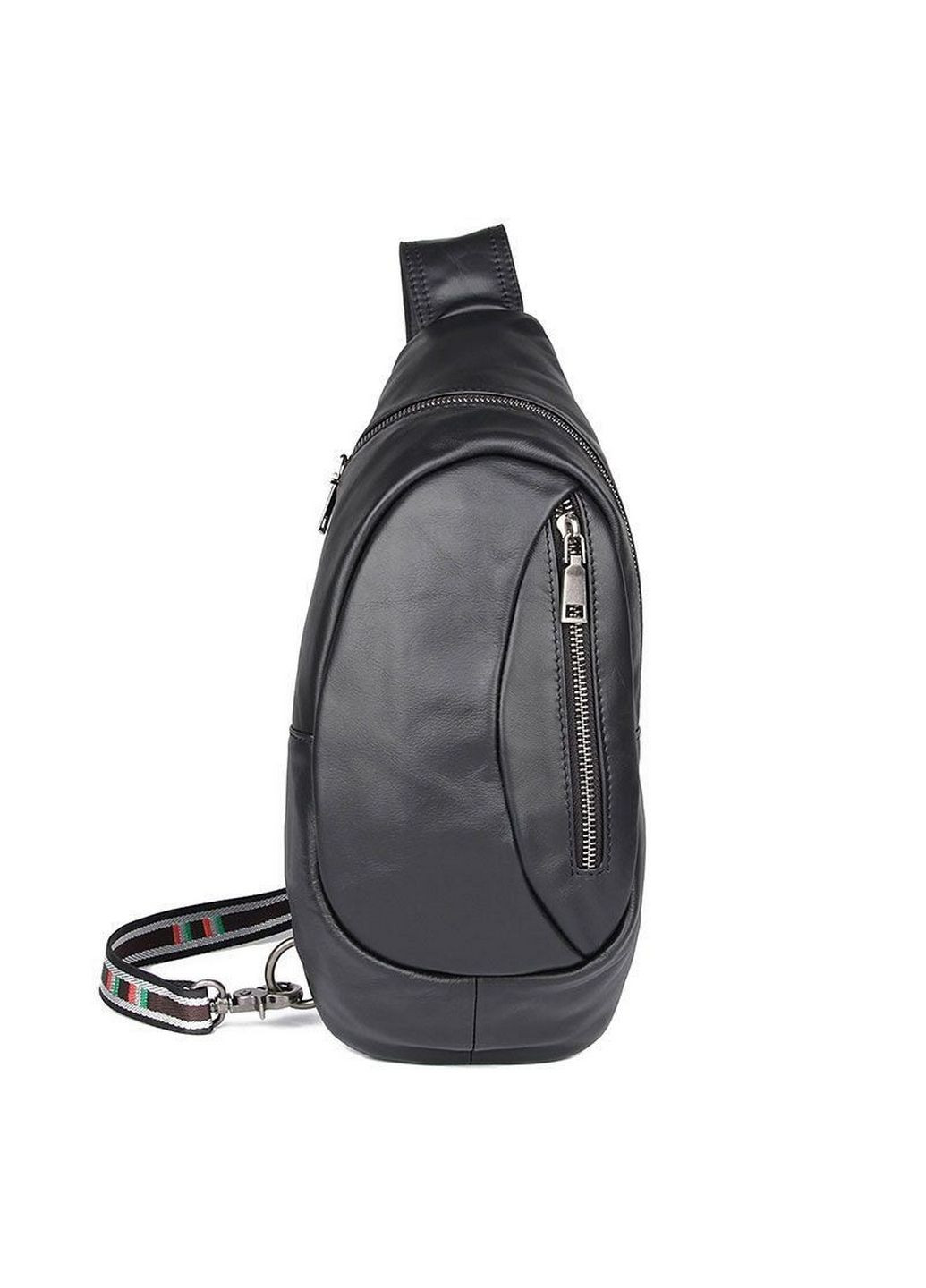 Шкіряна сумка-слінг 15.5х36х7.5 см John McDee (315872721)