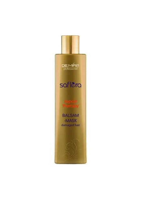 Бальзам-маска 300мл для пошкодженного волосся Repair therapy SAFLORA Professional DeMira Professional (339050008)