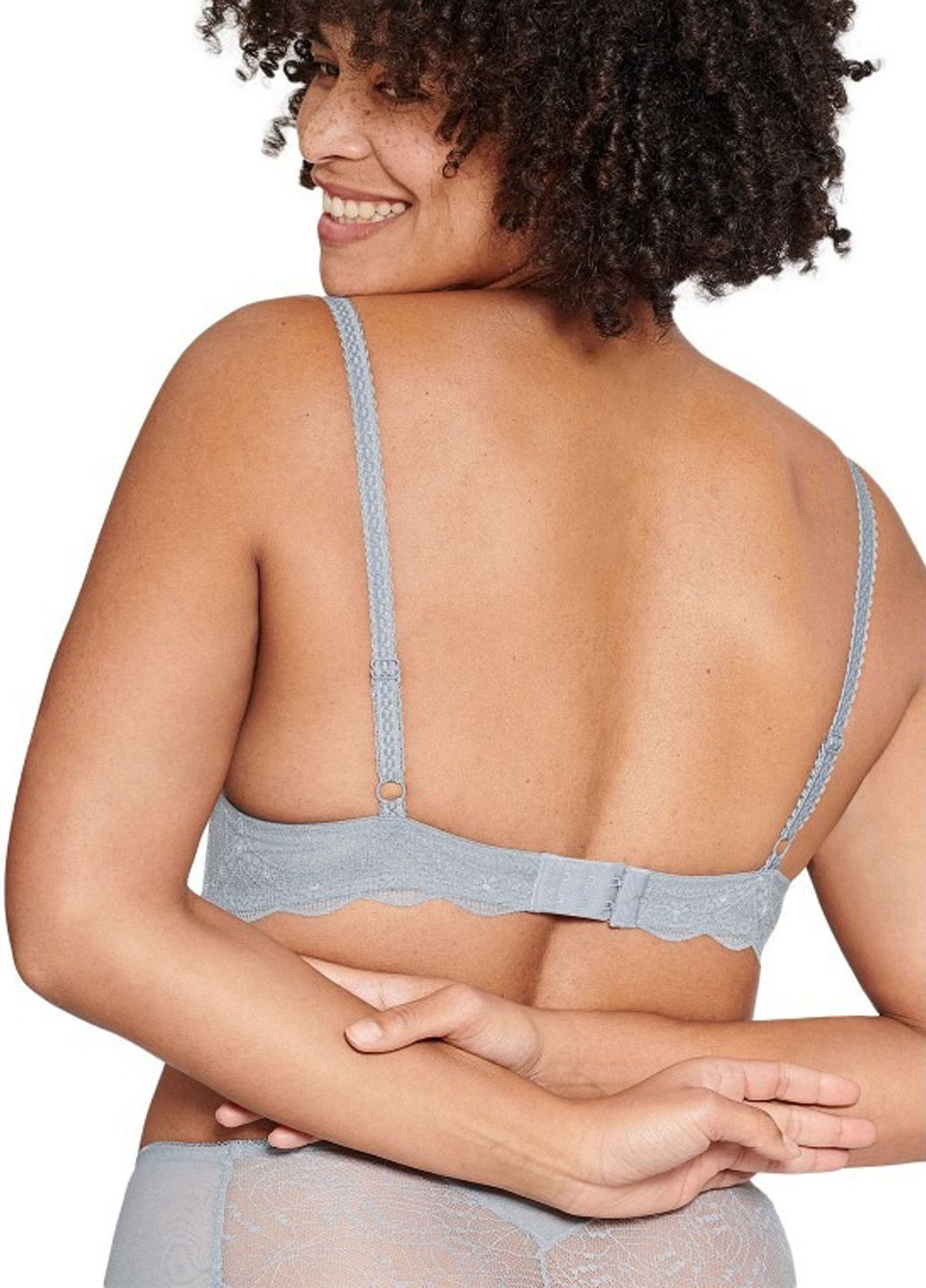 Сірий бюстгальтер Naturana