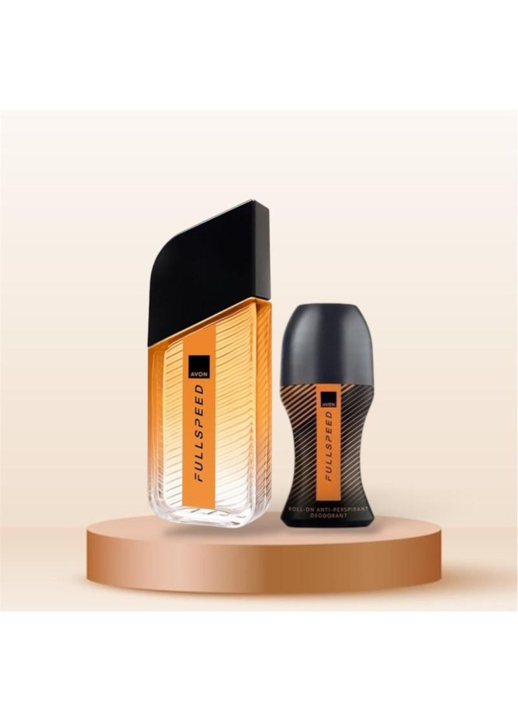 Набір Full speed чоловічий аромат фул спід в новому дизайні 100 мл та кульковий дезодорант 50 мл Avon (363132663)