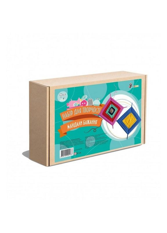Набор детского творчества «Плетение-Мандалы желания» ПМ-002 УМНЯШКА (305231828)