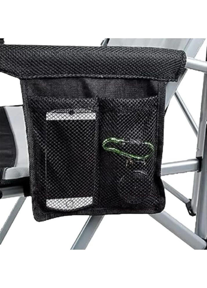 Стілець розкладаний Comfort Black/Mediumgrey KingCamp (356504627)