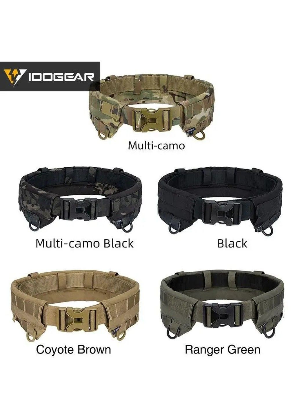 Розвантажувальний ремінь Idogear Койот розмір L No Brand (332636288)