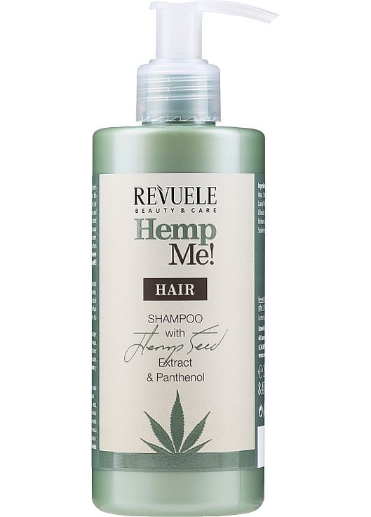 Шампунь з олією насіння конопель Hemp Me! Hair Shampoo 250ml (998927-142921) REVUELE (368627696)