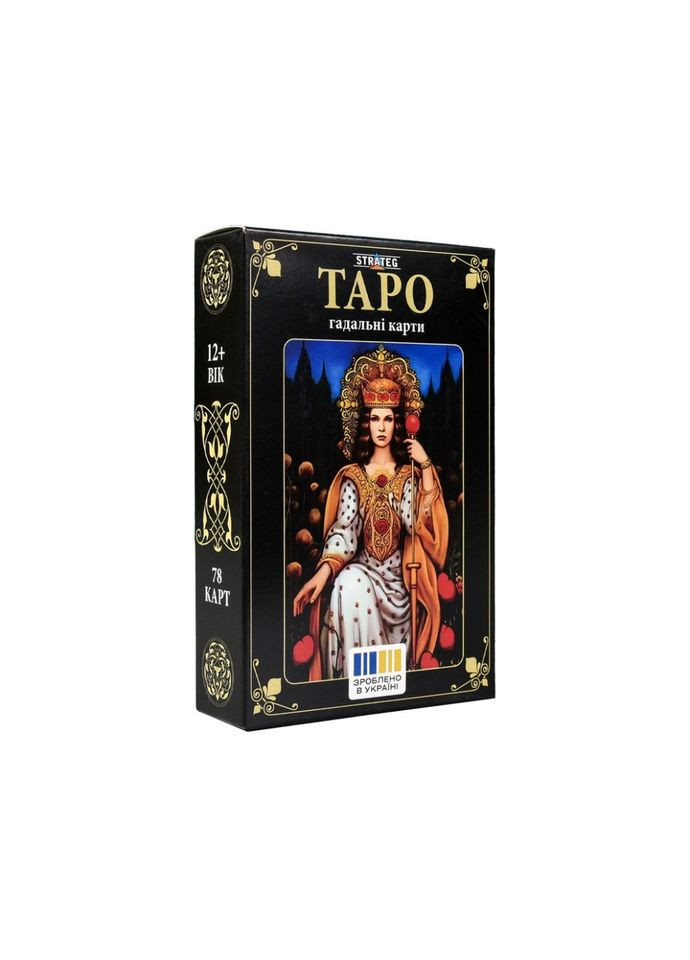 Гадальные карты Таро 30689 карточка со ссылкой на инструкцию 78 штук Strateg (369489605)