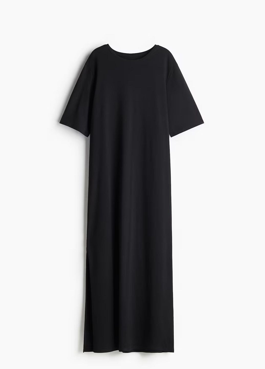 Чорна кежуал сукня H&M однотонна