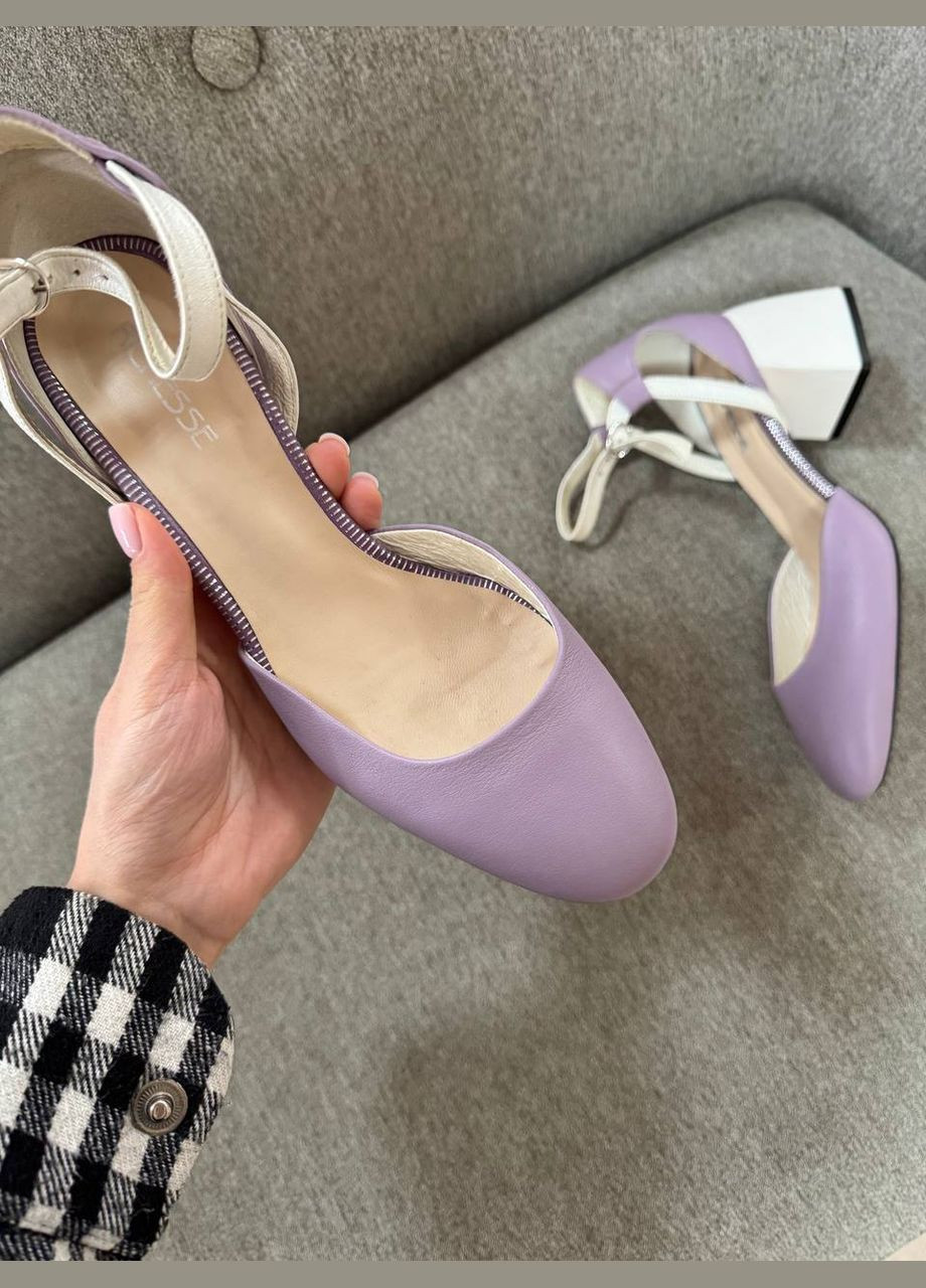 Richesse Туфлі бузковий з натуральна шкіра, україна — (338195639)