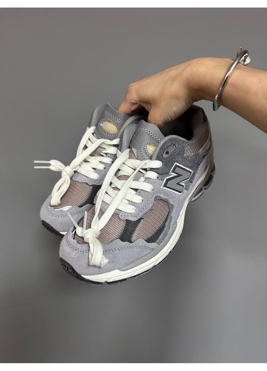 КРОССОВКИ ЖЕНСКИЕ NEW BALANCE 2002R DUSTY LILAC НЬЮ БЕЛАНС 2002R No Brand белые демисезоны (368858277)