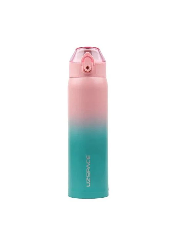 Бутылка для воды X4 Gradient Waterbottle 4201, розовато-синяя, 500 мл Uzspace (389091243)