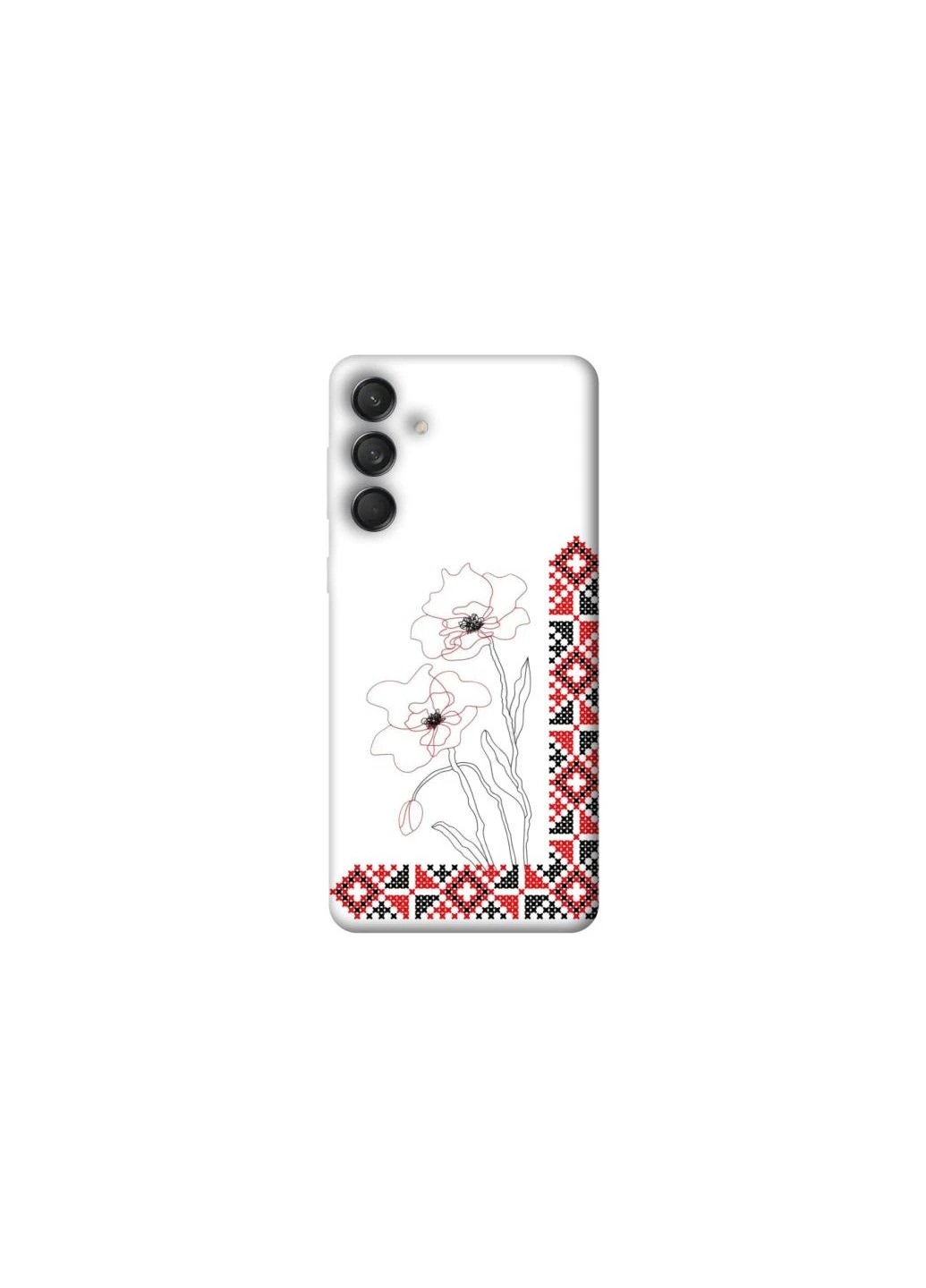 Чохол на Samsung Galaxy M55 Вишиванка на смартфон Frontalka (354199193)