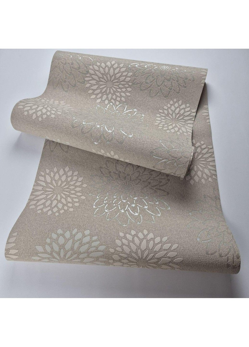 Обои виниловые на флизелине 0.53 × 10.05 м 97129, кофейные — для спальни, гостиной, прихожей MARBURG (368895799)