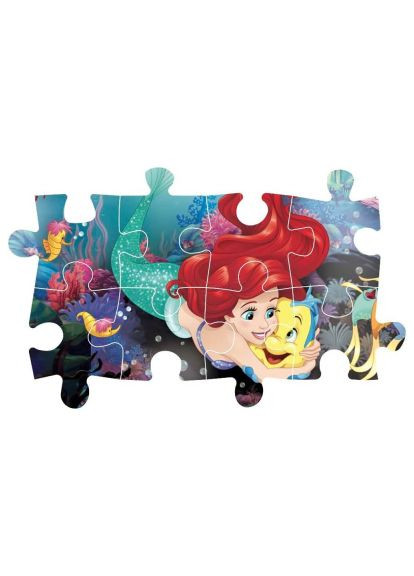 Пазл (24243) Clementoni The Little Mermaid серія MAXI, 24 елементи (368560693)