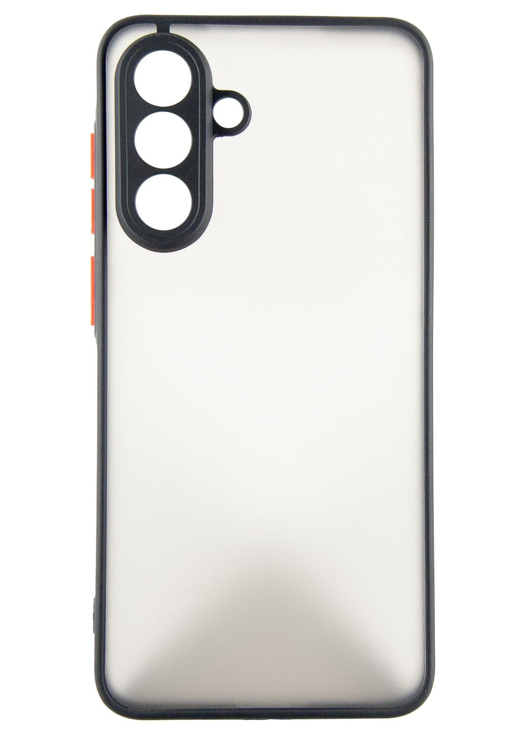 Чохол-накладка Matt для Samsung Galaxy A56 SM-A566 Black (DG-KM-141) + захисне скло DENGOS (341491243)