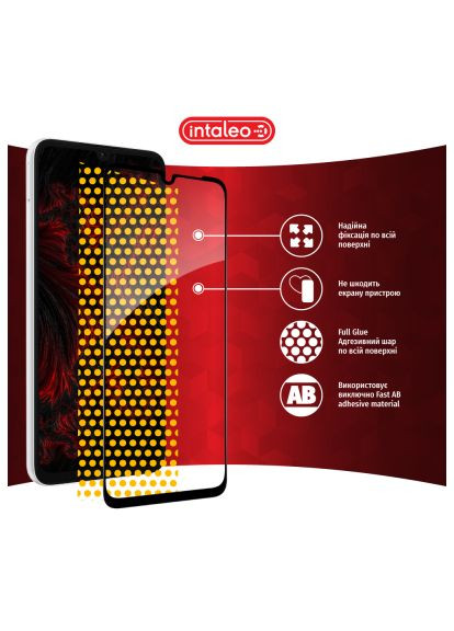 Стекло защитное (1283126582011) Intaleo Full Glue Samsung A05S Black (366661812)