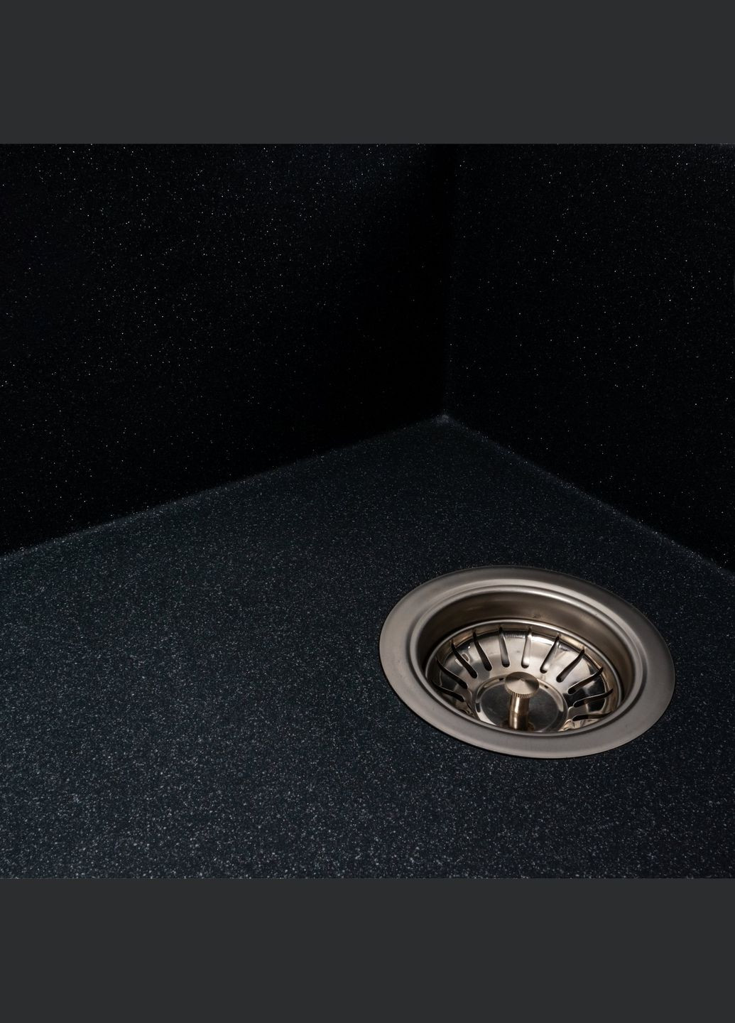 Гранітна мийка для кухні AZURIT 7950 матова Антрацит Valeso (358059054)