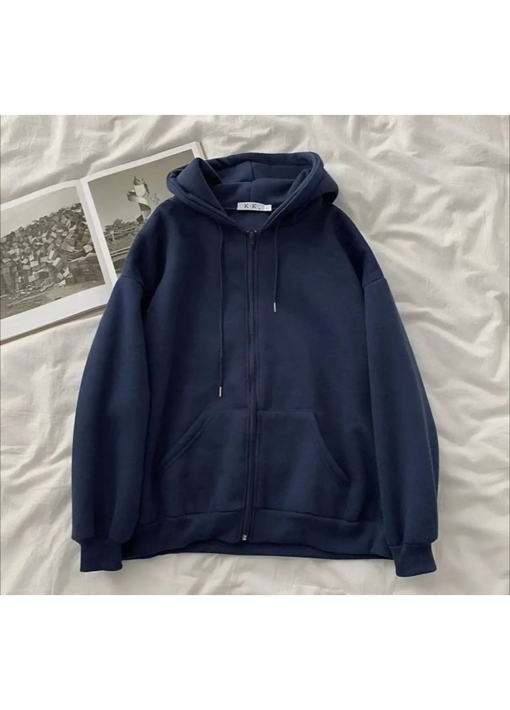 Женская темно-синяя сорочка No Brand (353036615)