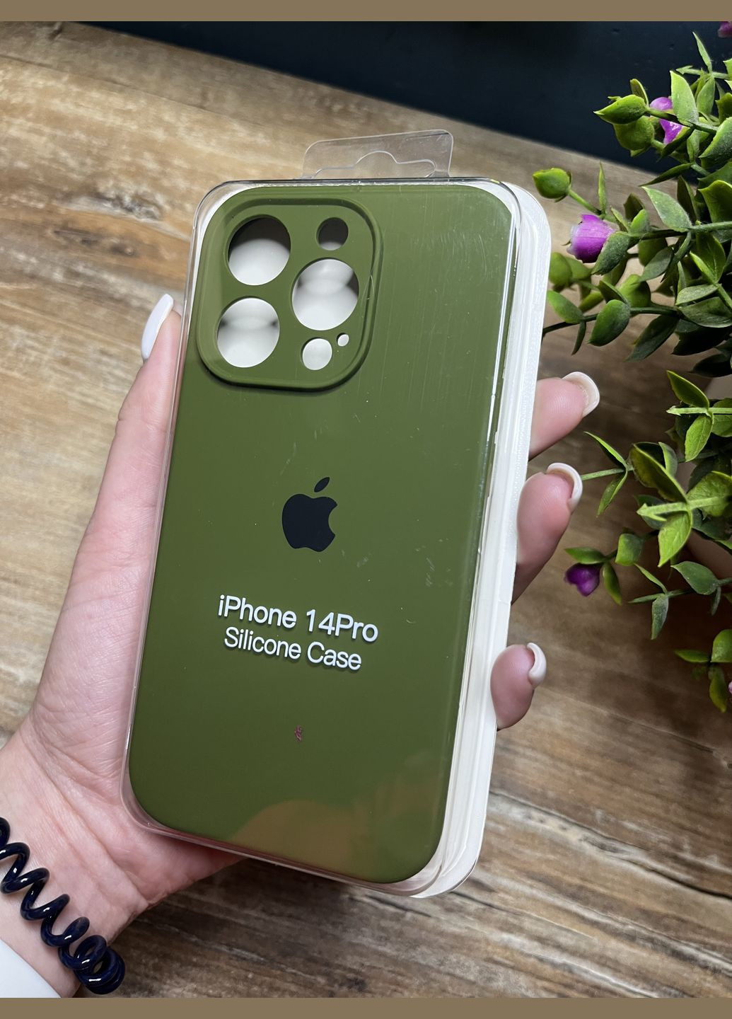 Чехол на iPhone 14 Pro квадратные борта чехол на айфон silicone case full camera на apple айфон Brand iphone14pro (293151852)