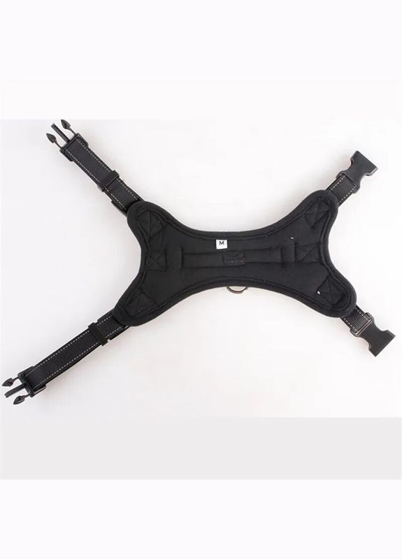 Шлейка для собак міцна світловідбивна Мілітарі No Brand (299839920)