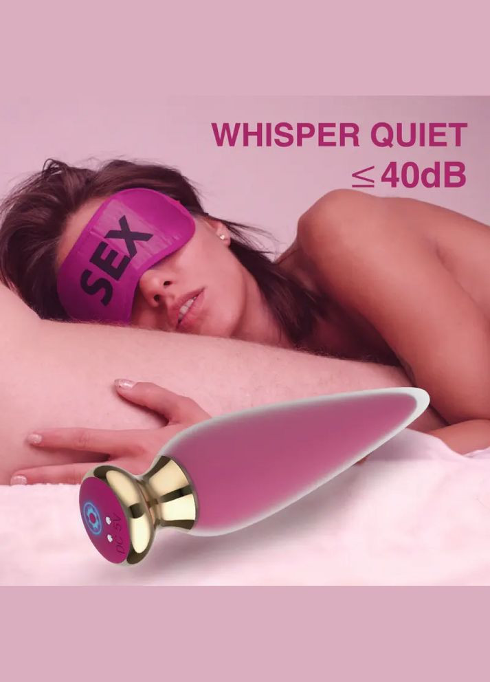 Анальна пробка Analove 3,5 см діаметр з вібрацією та пультом управління Focus (303883706)