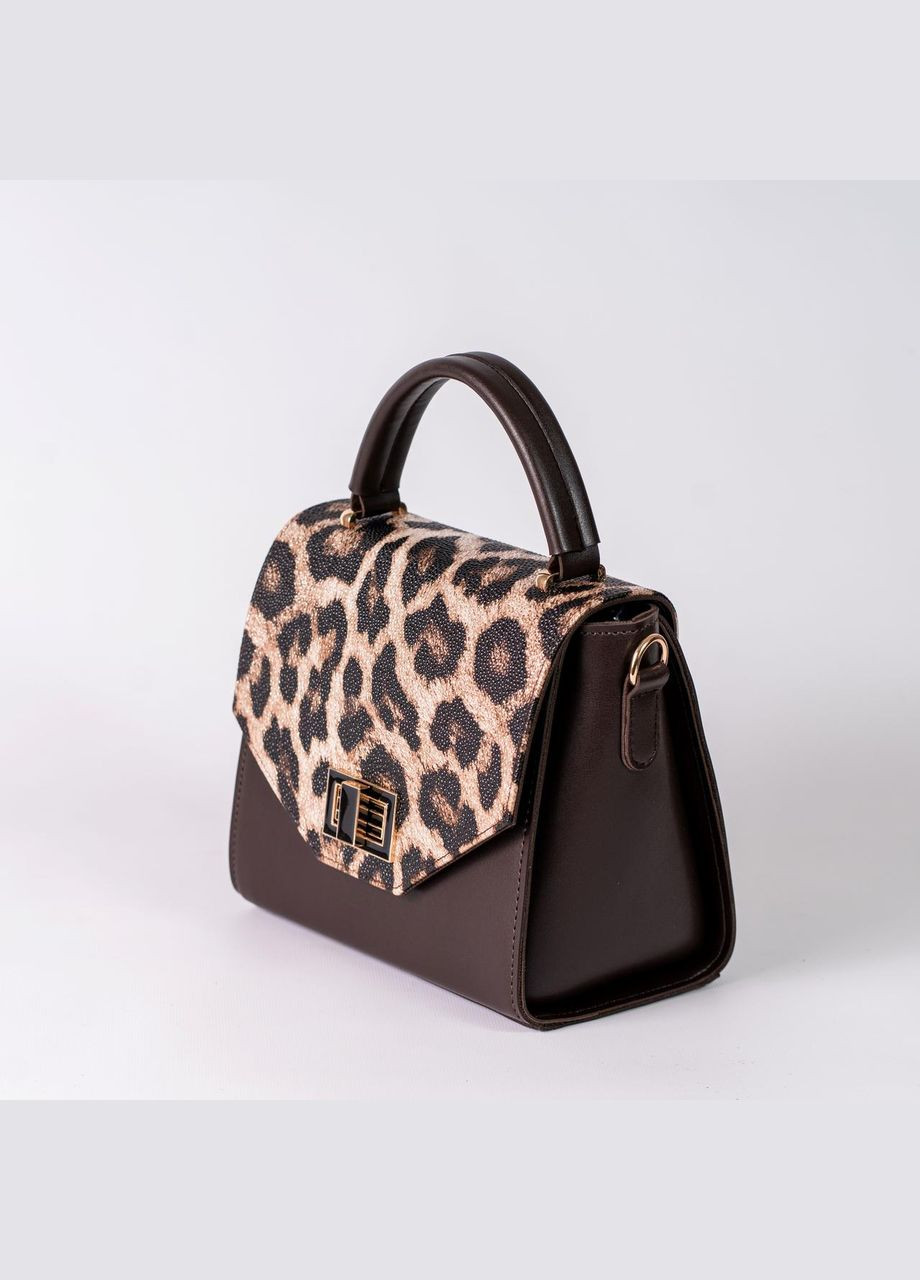 Сумка Жіноча З клапаном леопард XENIA № 37-24 Екошкіра JUGO № 37-24 (322221523)