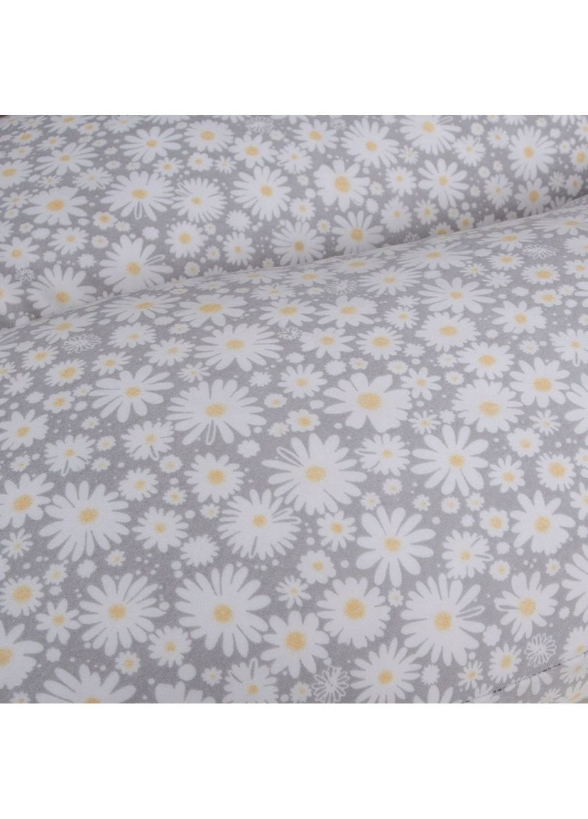 Подушка для вагітних Cebababy Physio Multi Physio Chamomile, 190х35 см, біло-сірий () Ceba Baby W-741-000-744 (361147445)