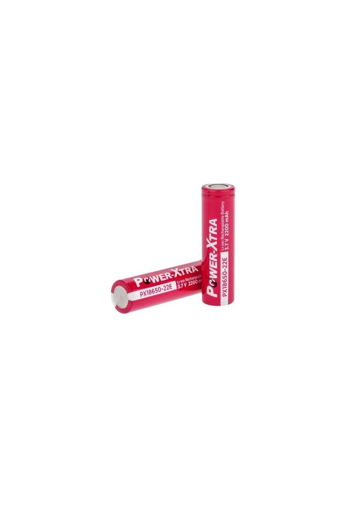 Аккумулятор (m426819) Power-Xtra 18650 2200mAh, 3.7V, red (367063376)