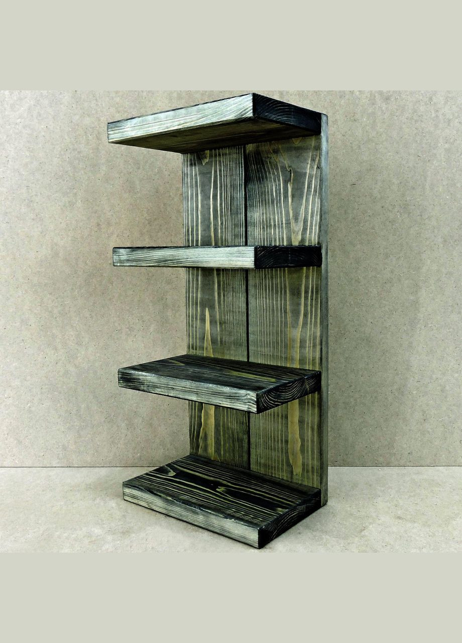 Полка для ванной из дерева Бергиш морион (ВНП-001911) No Brand (328091901)