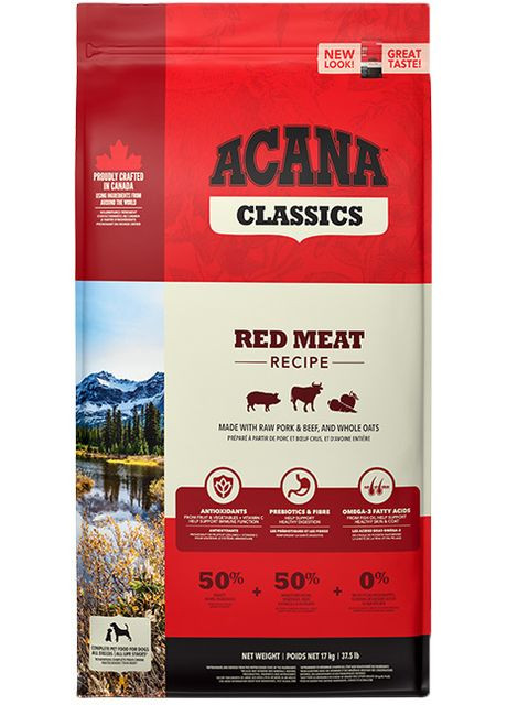 Сухой корм для собак всех пород и возрастов Red Meat Recipe 17 кг (a56117) Acana (280951646)