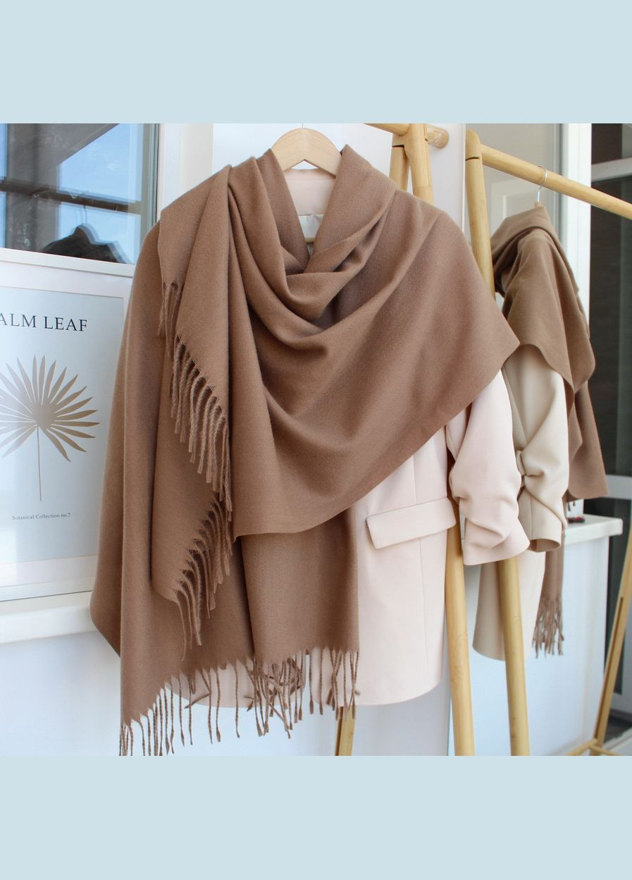 Кашемировый однотонный шарф "Жасмин" 104033 Cashmere (329900179)