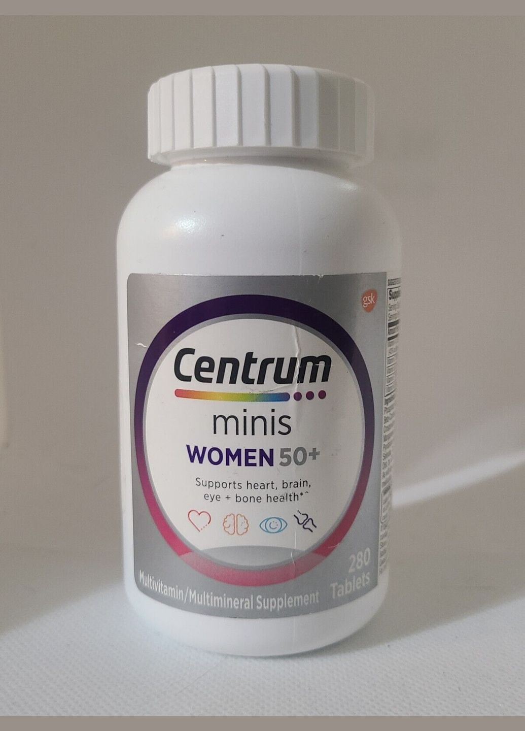 Витаминноминеральный комплекс для женщин старше 50 лет Minis Women 50+ (280 таблеток на 140 дней) Centrum (280265926)