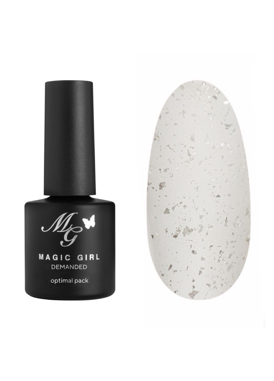 Топ матовий з поталю для гель лаку Silver Matte 8мл Magic Girl (338623089)