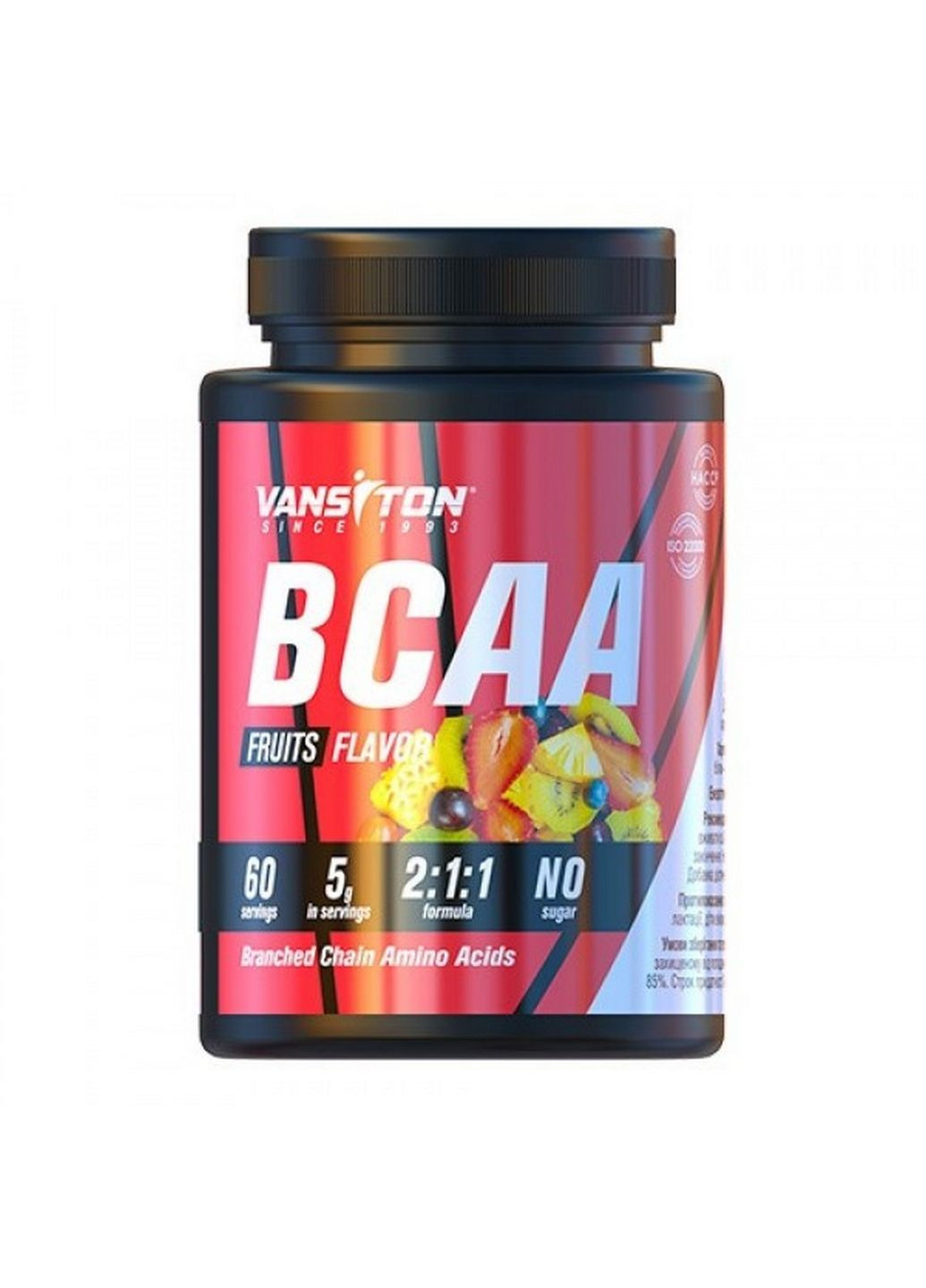 Аминокислота BCAA BCAA, 300 грамм Фруктовый пунш Vansiton (293416214)