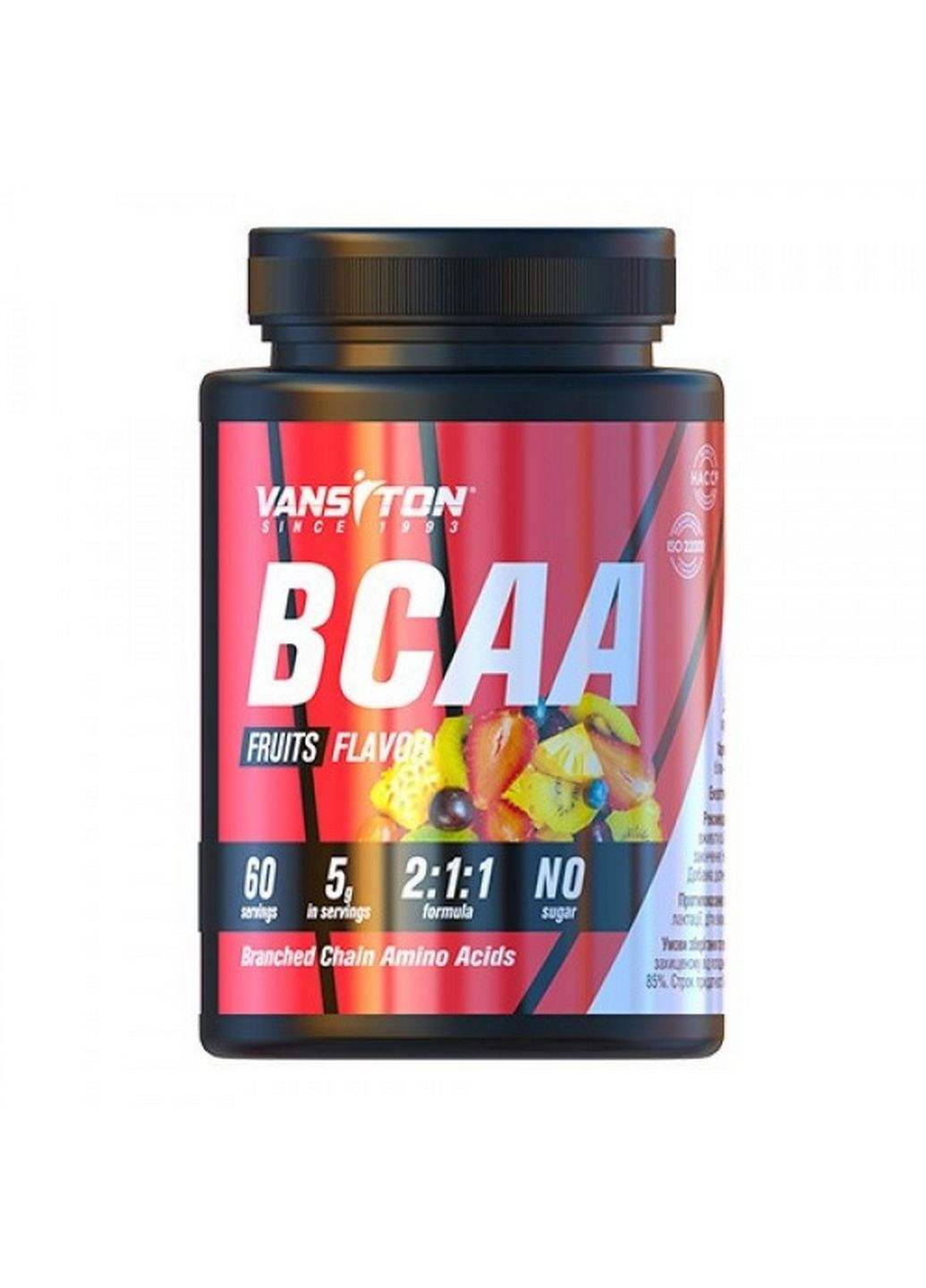 Амінокислота BCAA BCAA, 300 грам Фруктовий пунш Vansiton (293416214)