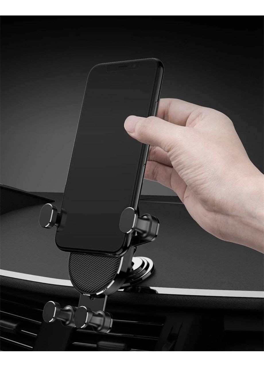 Універсальний автомобільний тримач для телефона в дефлектор "Act" (black) China (366874700)