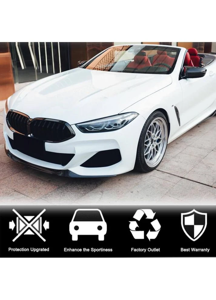 Накладка на передний бампер Lip V5 (для M-Sport, Карбон) для 8 серия G14/G15/G16 2018- гг BMW (389788258)