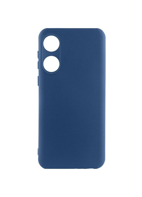 Чохол Silicone Cover Full Camera для Oppo A58 4G Navy Blue Lakshmi (355874366)