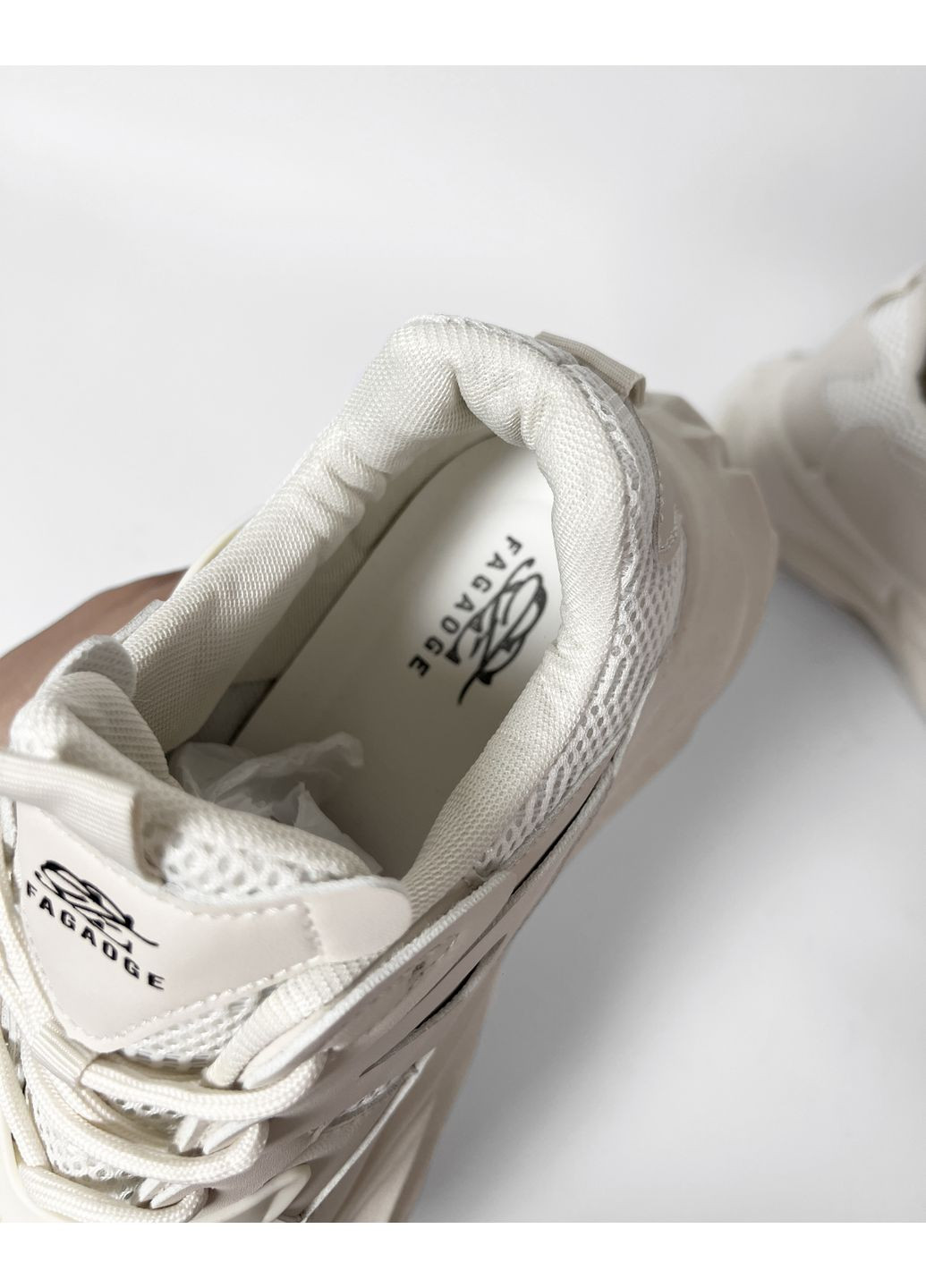 Светло-бежевые летние мужские кроссовки urban flow beige No Brand