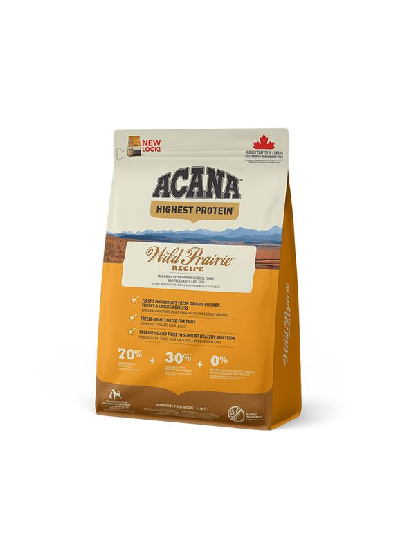 Сухой корм для собак всех пород Wild Prairie Dog 2 кг (a54021) Acana (315424812)