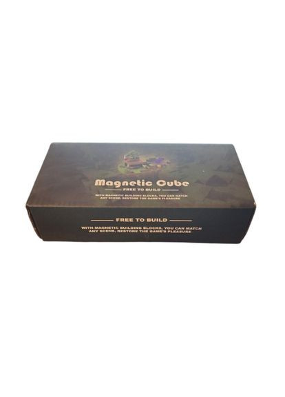 Конструктор майнкрафт магнітний кубики конструктори Magnetic Cube 48 деталей для дорослих та дітей minecraft No Brand Маленький ліс (358930670)