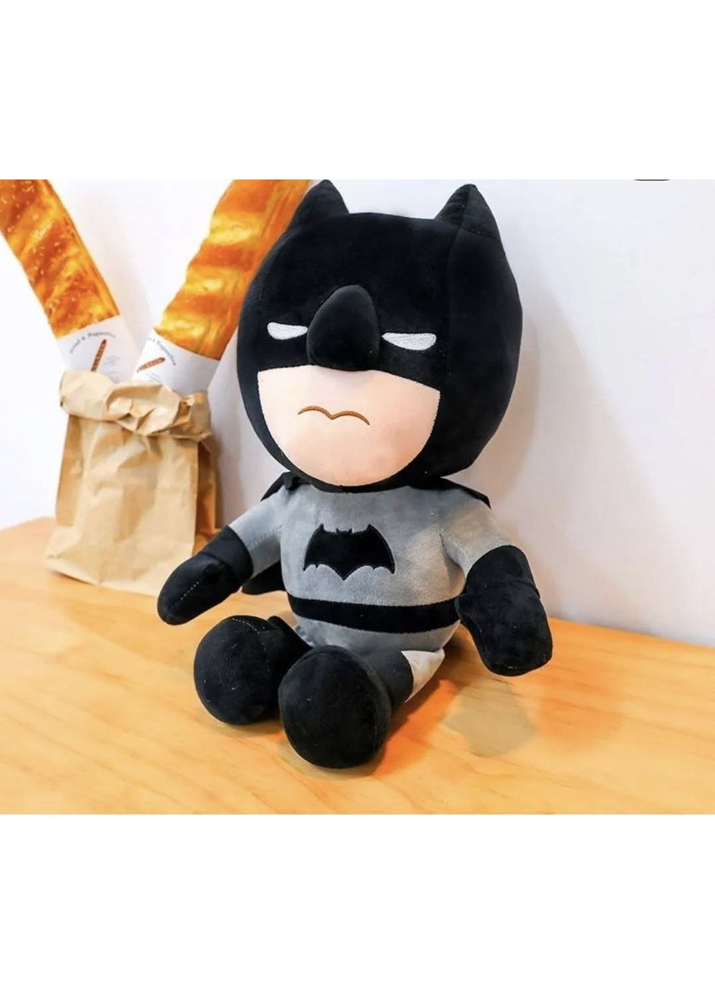 М'яка іграшка бетмен 40 см. М'яка іграшка супергерої ліги справедливості justice league Fun Cat (358653705)