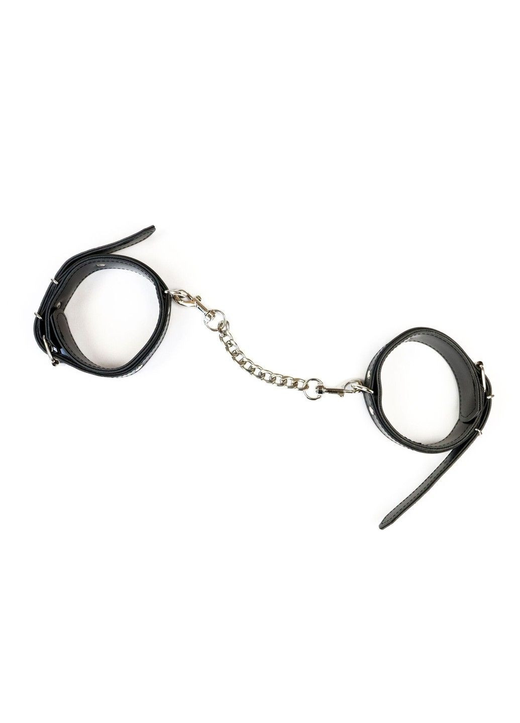 Набор БДСМ Emoji наручники и поножи экокожа черный бондажный комплект для фетиша Art of Sex (298474009)