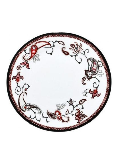 Набір 6 мілких тарілок "Орнамент" Ø20,5см S&T (330021026)