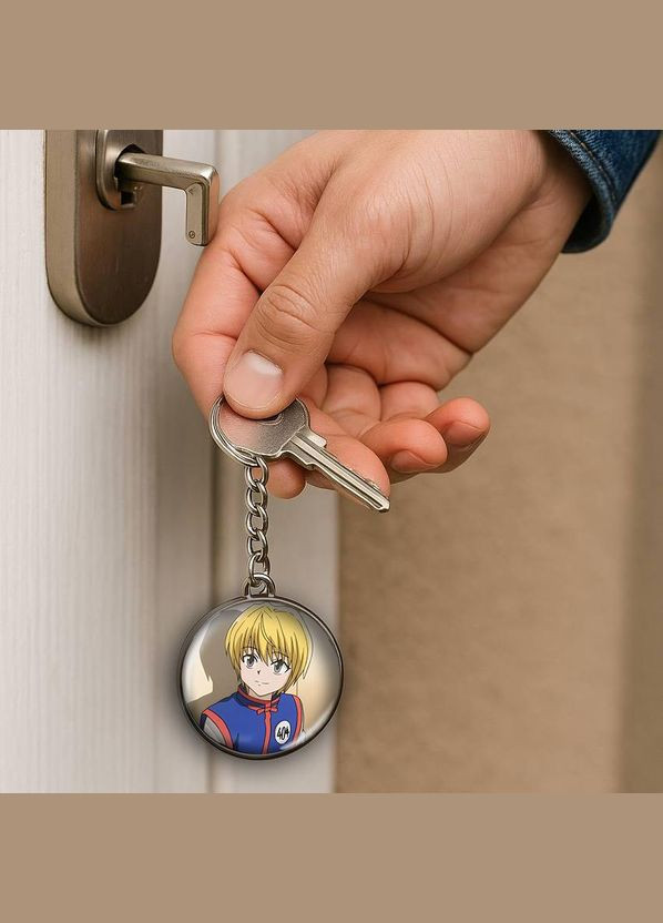 Набор подвеска (кулон) и брелок Аниме Хантер х Хантер #07 (подарочный набор) No Brand (332633886)