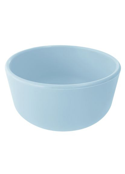 Глибока силіконова тарілка Basics-Bowl Mineral Blue () MinikOiOi 101080103 (335030197)
