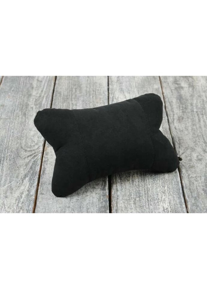Подушка подголовник 9918 29х18х5 см черная Standart (324691143)