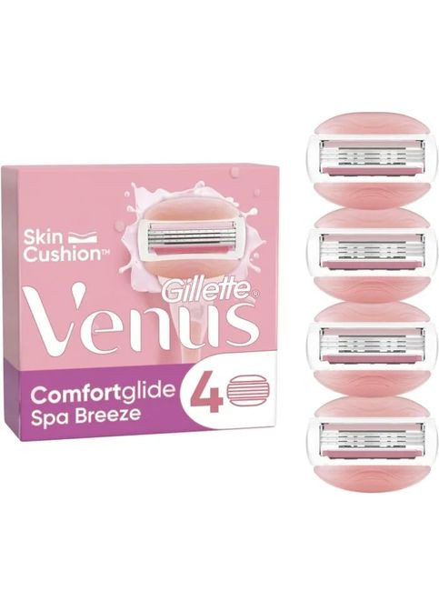 Сменные кассеты Venus Comfortglide Spa Breeze 4 шт. (7702018966783) Gillette Venus Comfortglide Spa Breeze 4 шт. (349822676)
