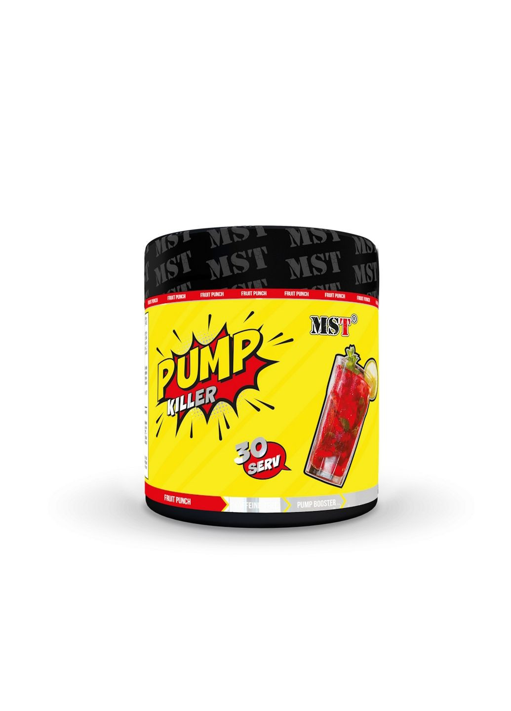 Предтренувальний комплекс Pump Killer, 330 грам Фруктовий пунш MST (293417687)