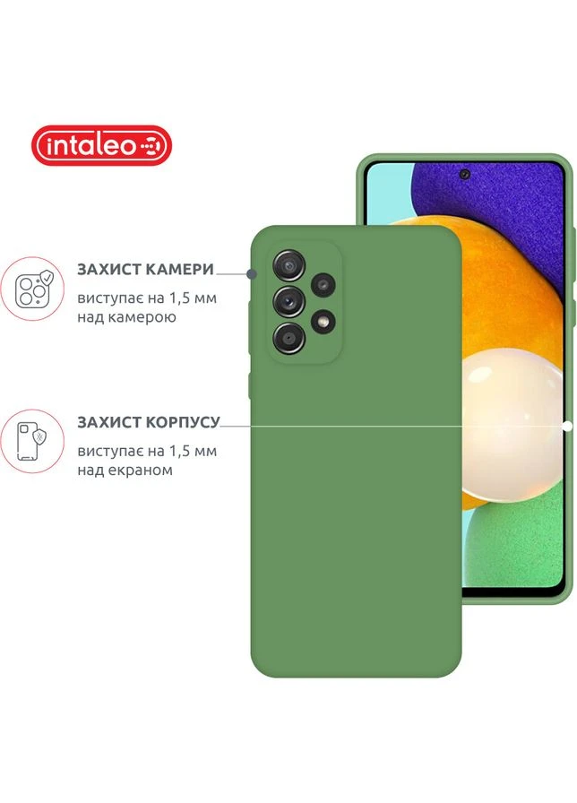 Чехол SoftShell для Samsung Galaxy A72 Green (1283126563089) Intaleo (392663205)